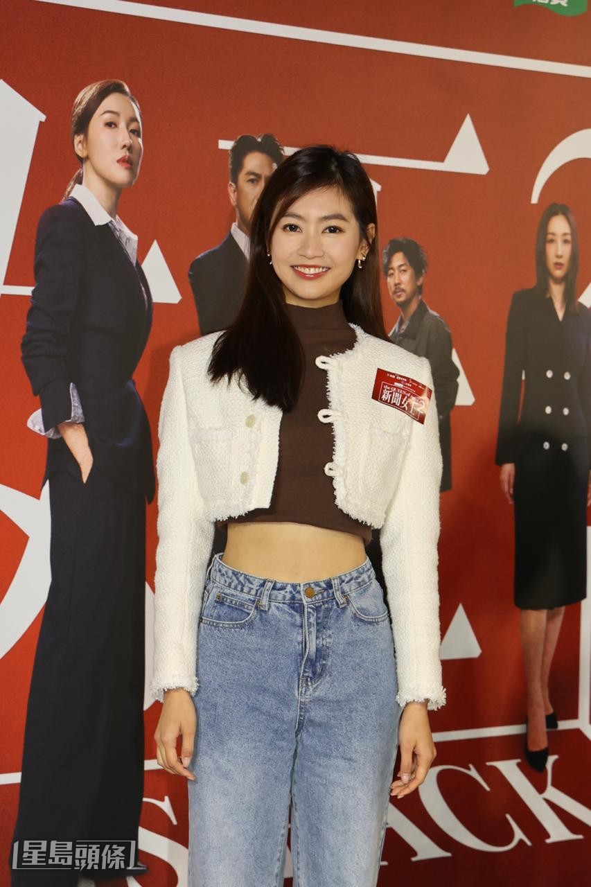 郭柏妍出席《新聞女王²》慶功宴。