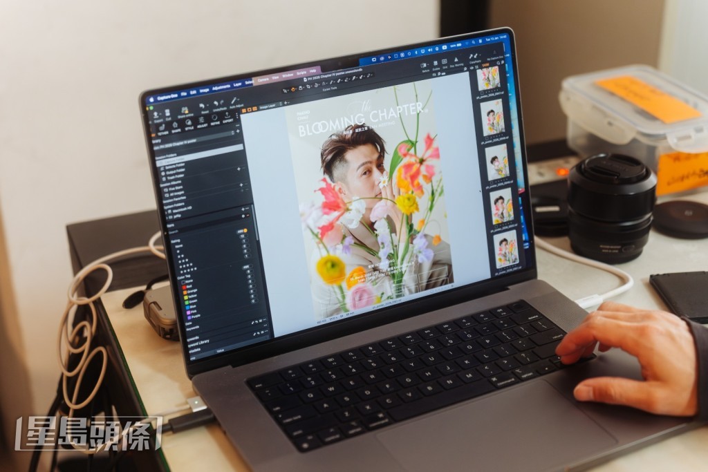 柏豪表示，「對男人來講，我到了40歲呢個年紀，我估應該展現到唔同的一面俾大家，一個新嘅綻放，所以我哋海報都係用綻放為題。」