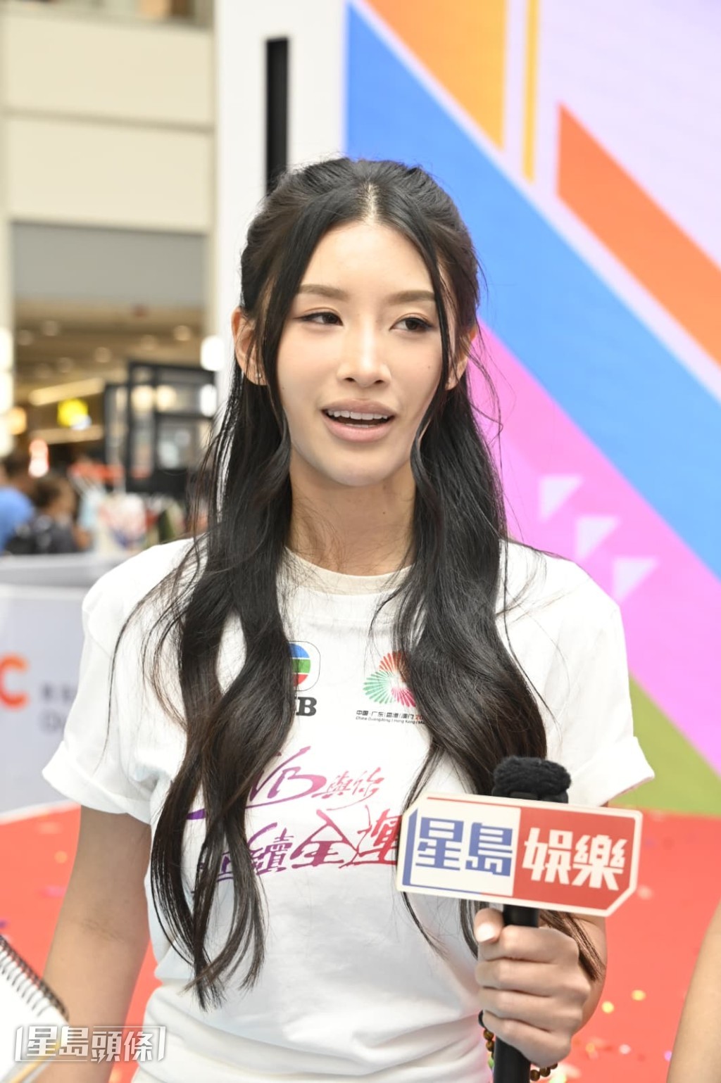 郭珮文直言暫時未有工作安排，現在努力增值自己。