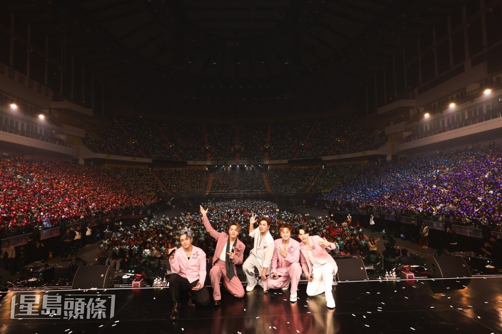 成员对于能再度重组兼同台相聚十分感恩，并感激歌迷及家人的支持和不离不弃。