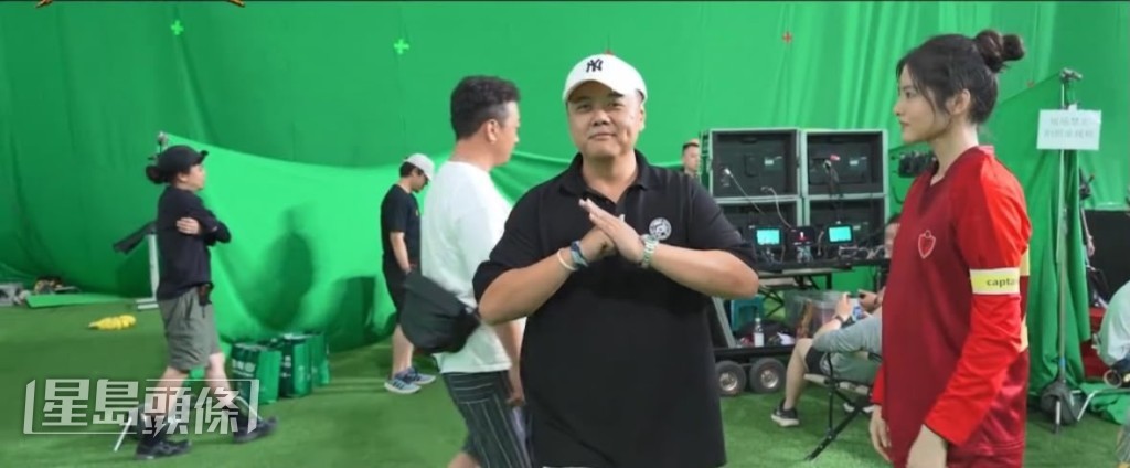 林子聰作為聯合導演，他笑言在《功夫女足》可實現很多天馬行空想法。