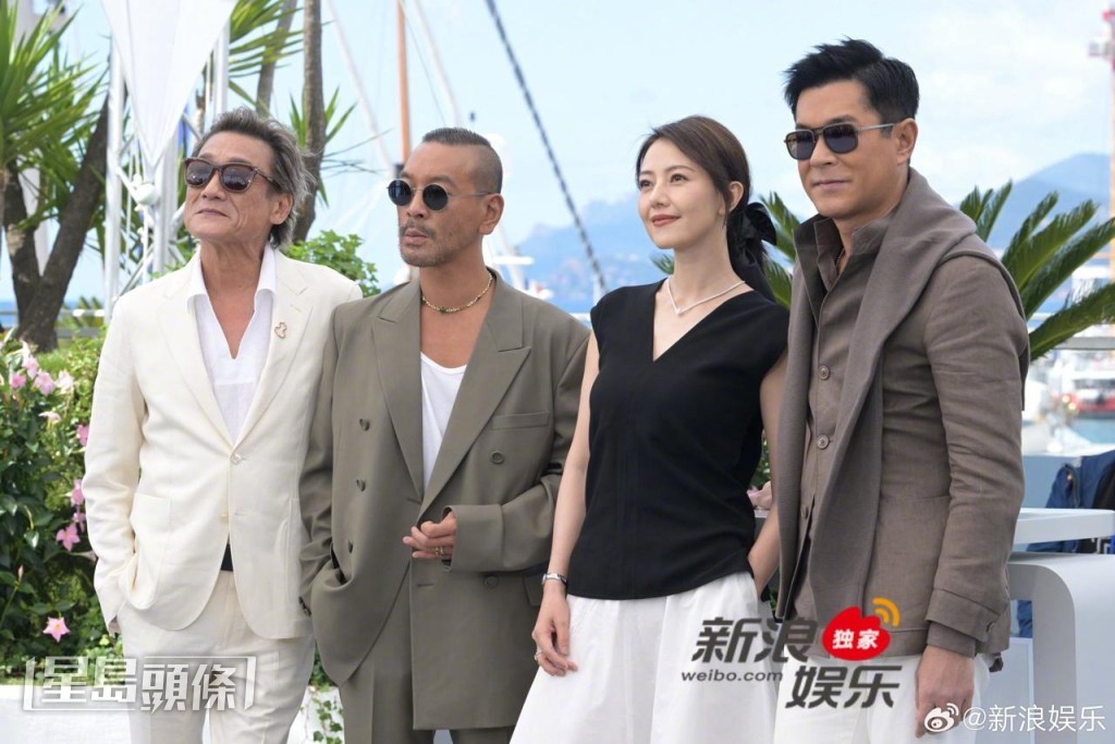 導演麥浚龍、主演的梁家輝、古天樂及高圓圓均有出席記者會。 導演麥浚龍、主演的梁家輝、古天樂及高圓圓均有出席記者會。