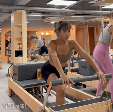 鄧穎芝現時主要是做KOL工作、健身教練。 鄧穎芝現時主要是做KOL工作、健身教練。