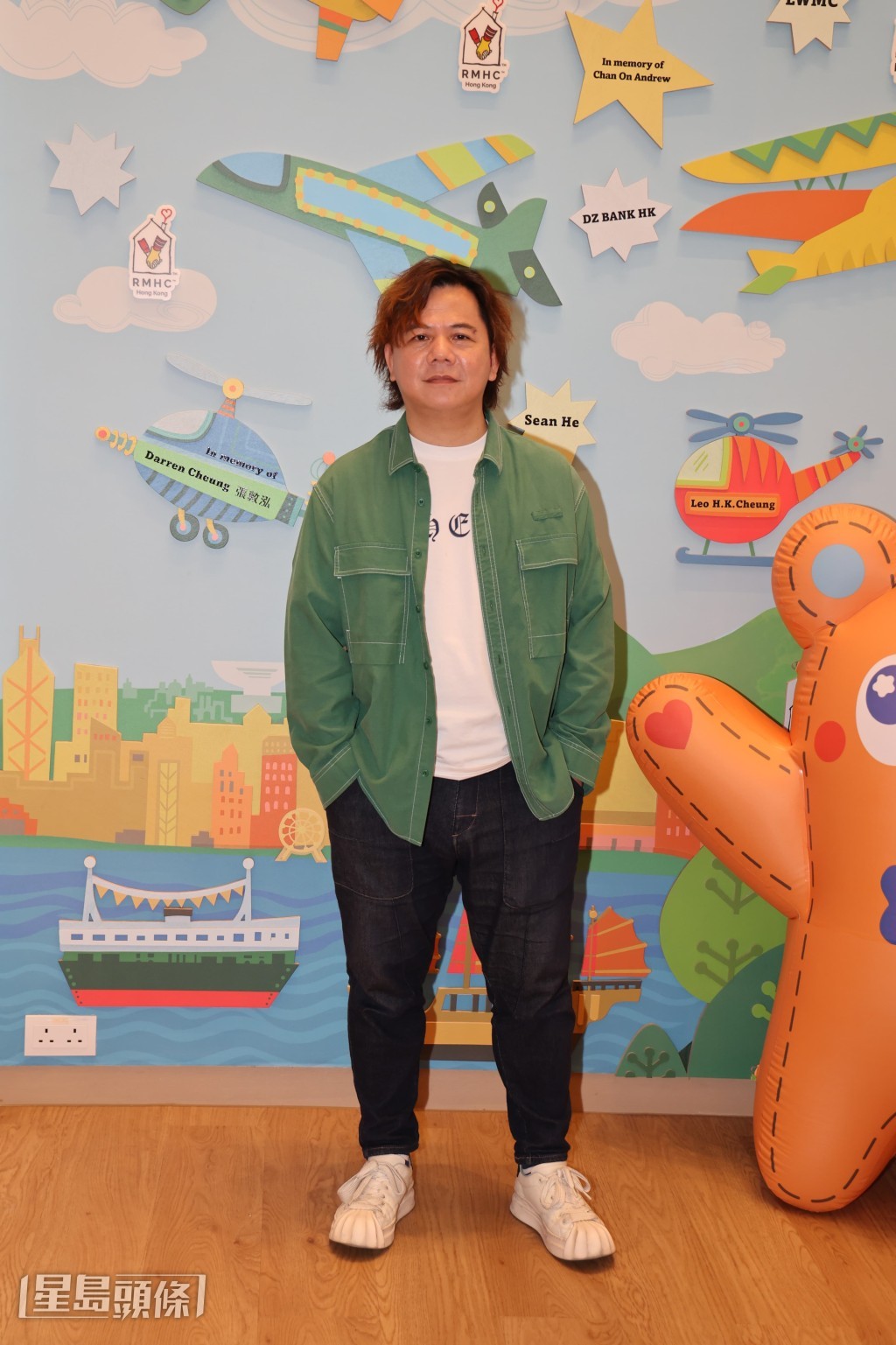 問是否有留意《中年好聲音3》?他表示有。