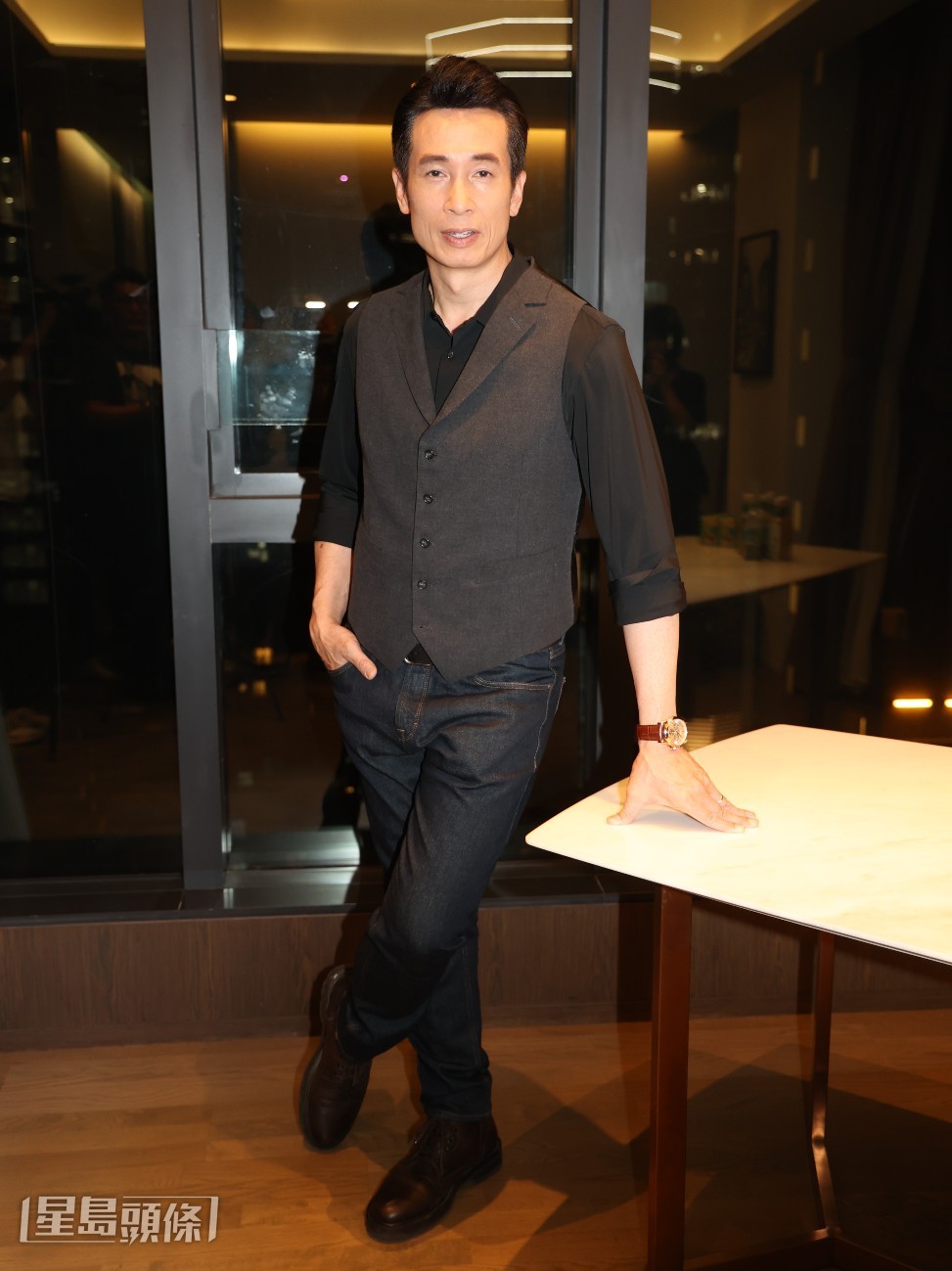 陳豪昨日迎來53歲生日。 陳豪昨日迎來53歲生日。