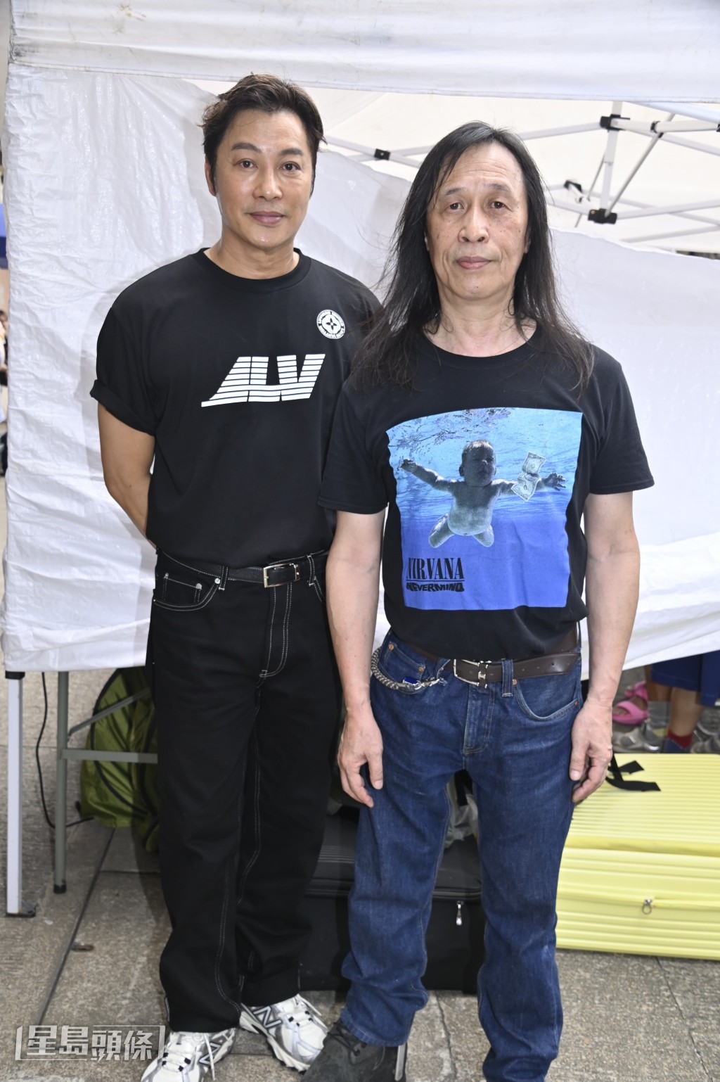 譚耀文與邱禮濤有過多次合作,今次再合作新戲,邱導都表示好開心! 譚耀文與邱禮濤有過多次合作,今次再合作新戲,邱導都表示好開心!
