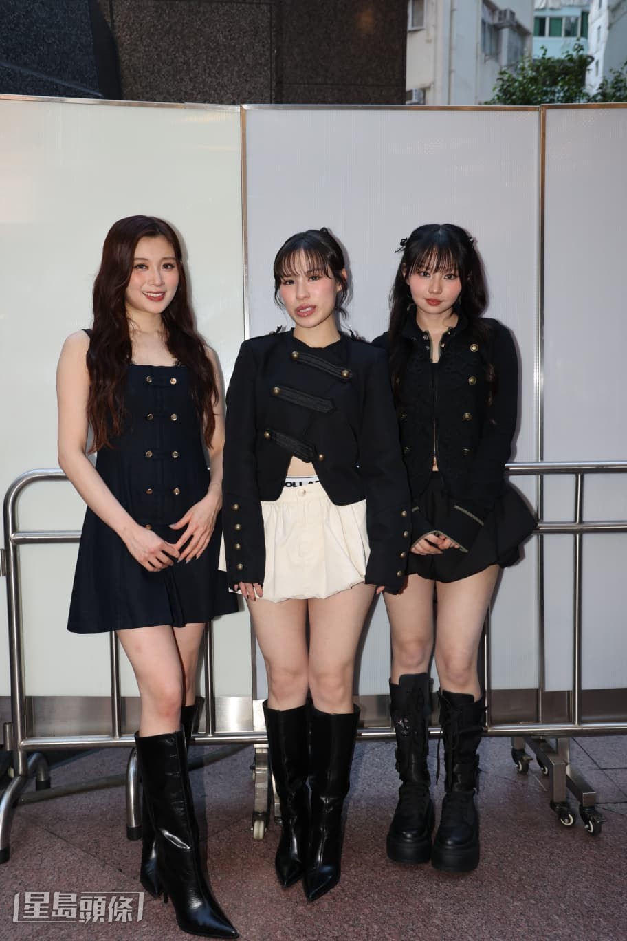 左起Candy、Winka、Day受訪。