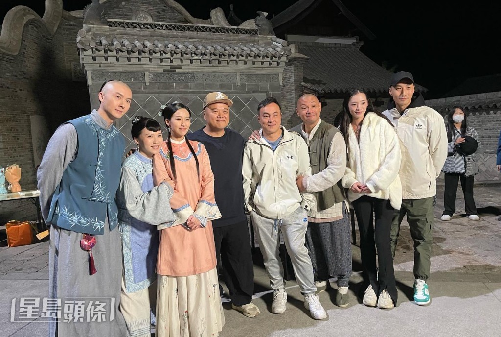 子羚指與徐偉棟拍《狀王之王》認識好幾年。 子羚指與徐偉棟拍《狀王之王》認識好幾年。