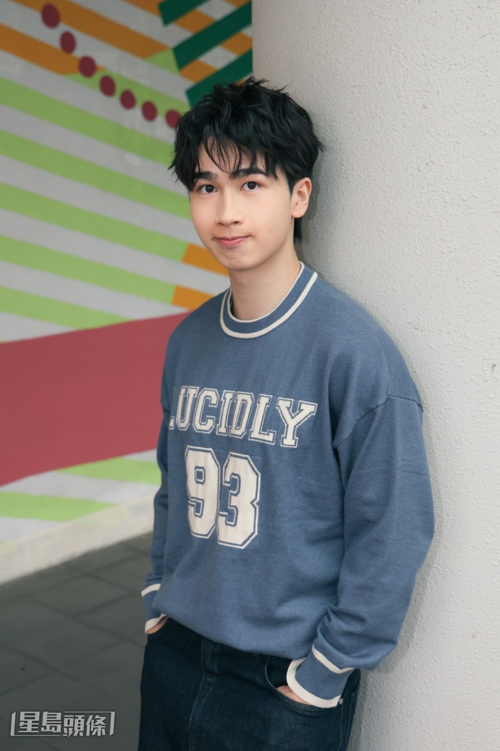  馮皓揚指一直只關注演技上的評價，沒想到這次內地觀眾搶先看後，都指他「漲」了不少，笑言今後也會有包袱。