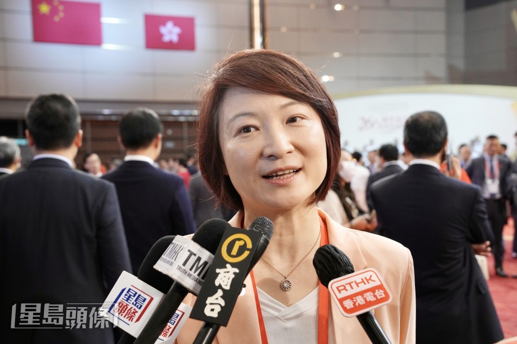 全國人大常委兼民建聯議員李慧琼。資料圖片