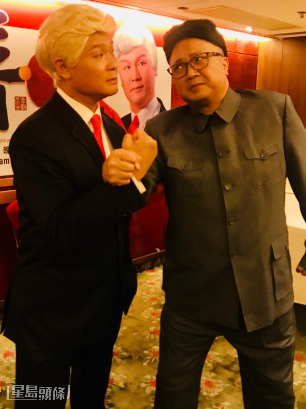 《粤劇特朗普》原定於明天（27日）在黃埔新光戲院舉行記者會。