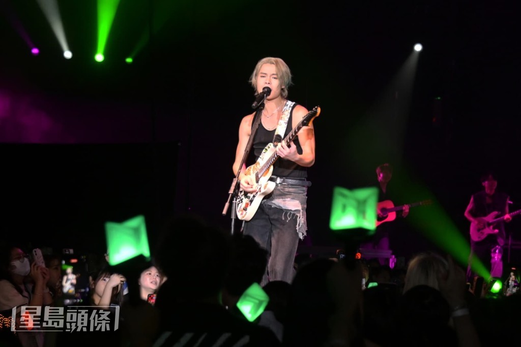 Tiger直言剛才再唱此曲有壓力：「梗係有啦！」