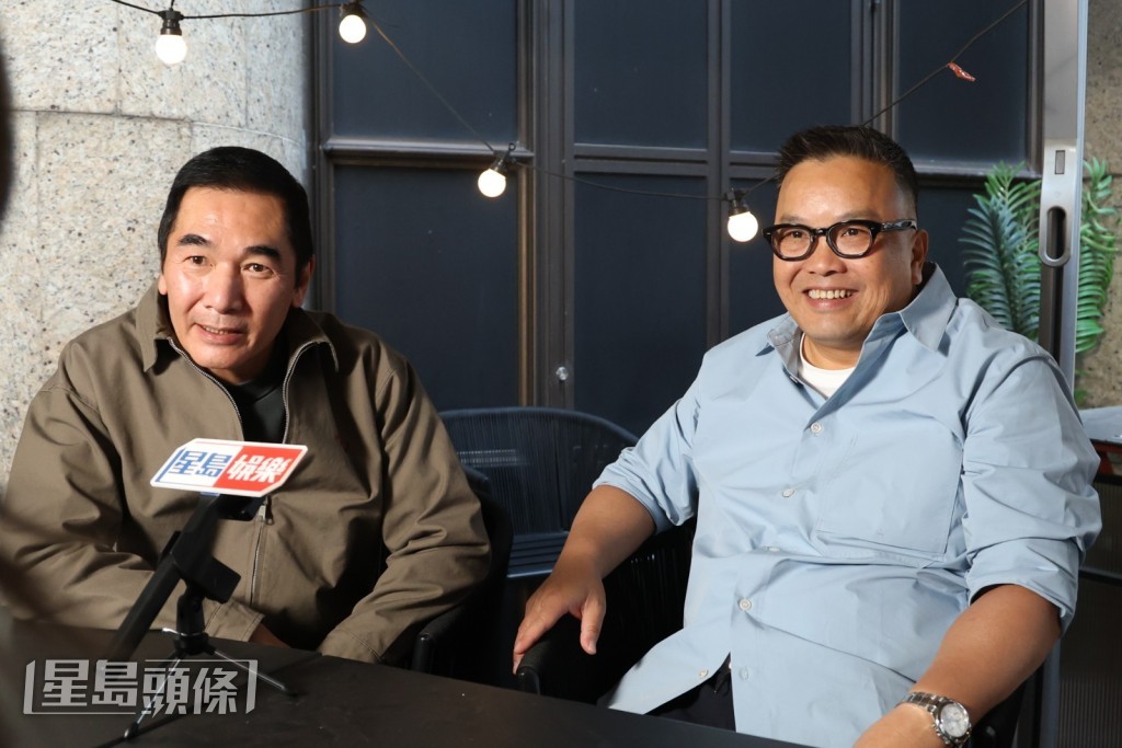 與麥兆輝合作無間的方中信，笑指每次跟對方合作也會有驚喜，