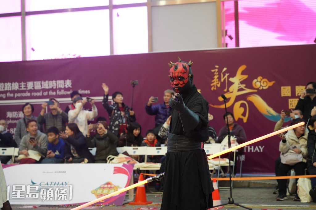 《星球大戰》cosplay。吳艷玲攝 《星球大戰》cosplay。吳艷玲攝