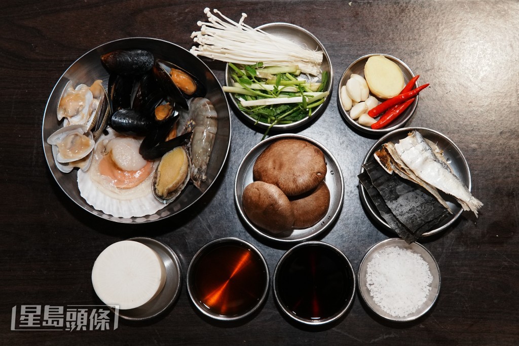 韓式海鮮石鍋 材料 韓式海鮮石鍋 材料