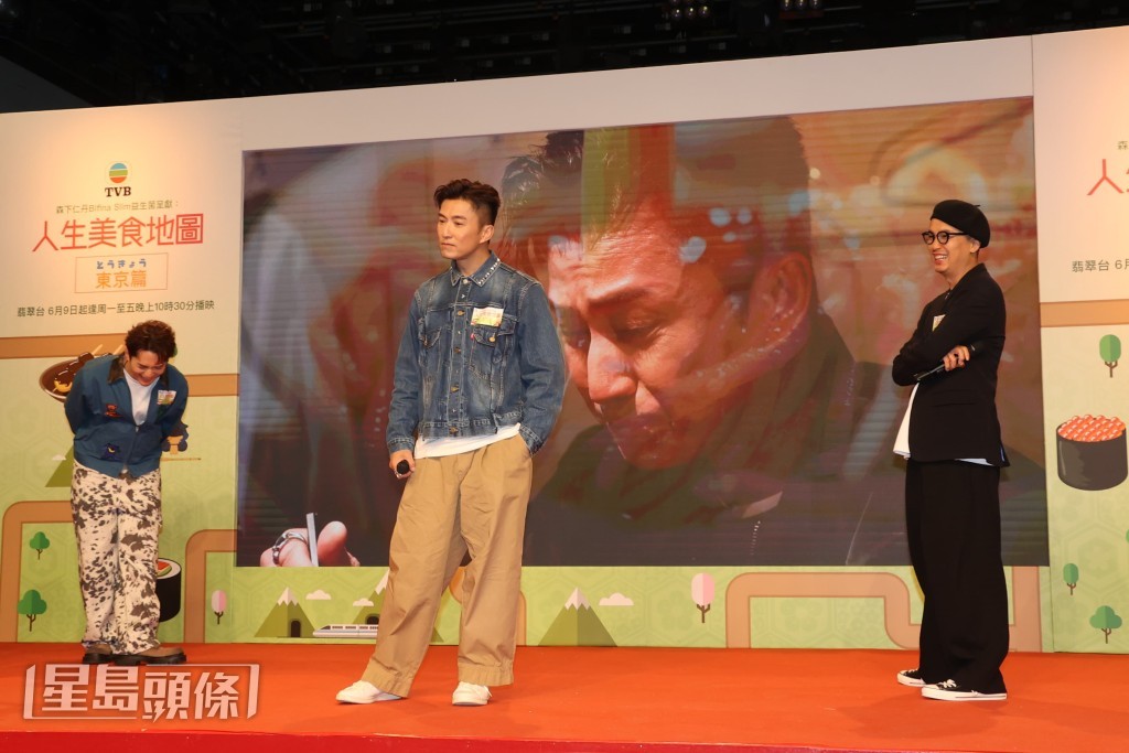 山聰在節目中挑戰28級辣度拉麵,因爆辣致喉嚨痛及生眼瘡。 山聰在節目中挑戰28級辣度拉麵,因爆辣致喉嚨痛及生眼瘡。