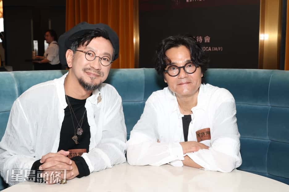 朱栢謙笑說：「我細細個就睇他做戲，無論是做人做戲，在他身上都學到很多。」