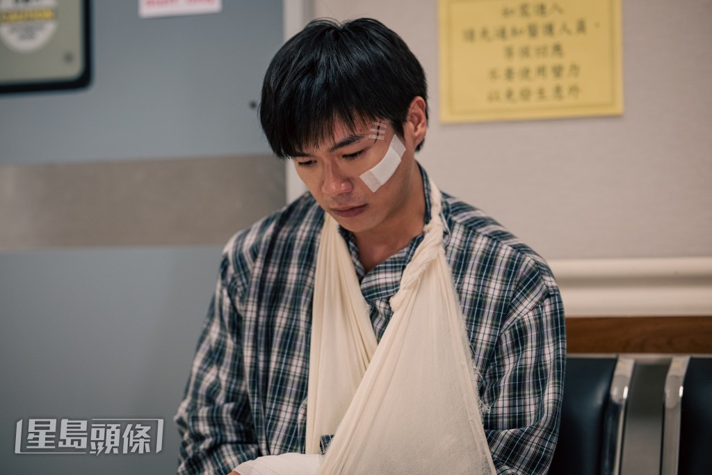 柯煒林在戲中經常要喊! 柯煒林在戲中經常要喊!