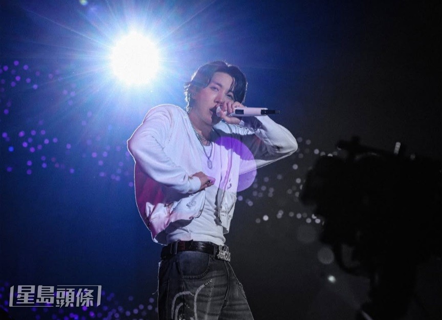 J-Hope去年退伍後,今年初已展開個人巡演《Hope on the Stage》。 J-Hope去年退伍後,今年初已展開個人巡演《Hope on the Stage》。