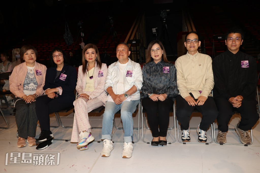 曾志偉、樂易玲等今天出席《2024香港小姐競選》全球招募記者會。