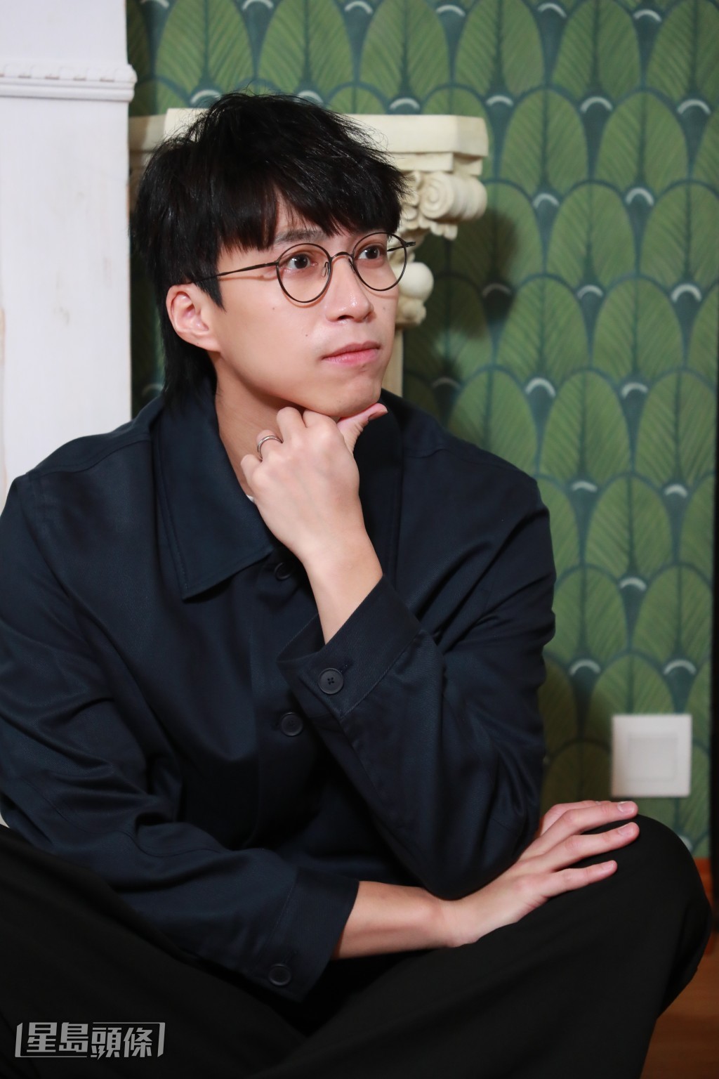 坤哥表示自己比較悶,不夠細心又失魂。 坤哥表示自己比較悶,不夠細心又失魂。