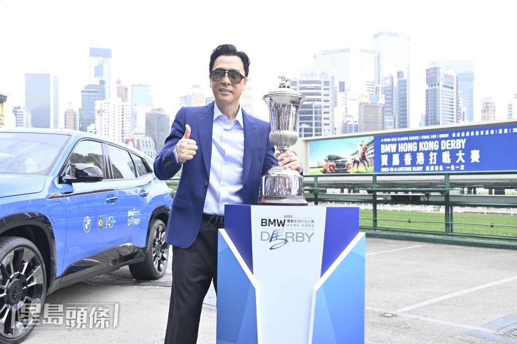 子丹表示賽馬為香港很重要的標誌，值得支持和推廣。