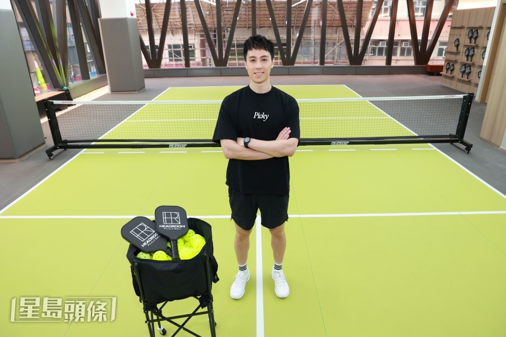 陈安立视匹克球为嗜好之外，更视之为理想和新事业。