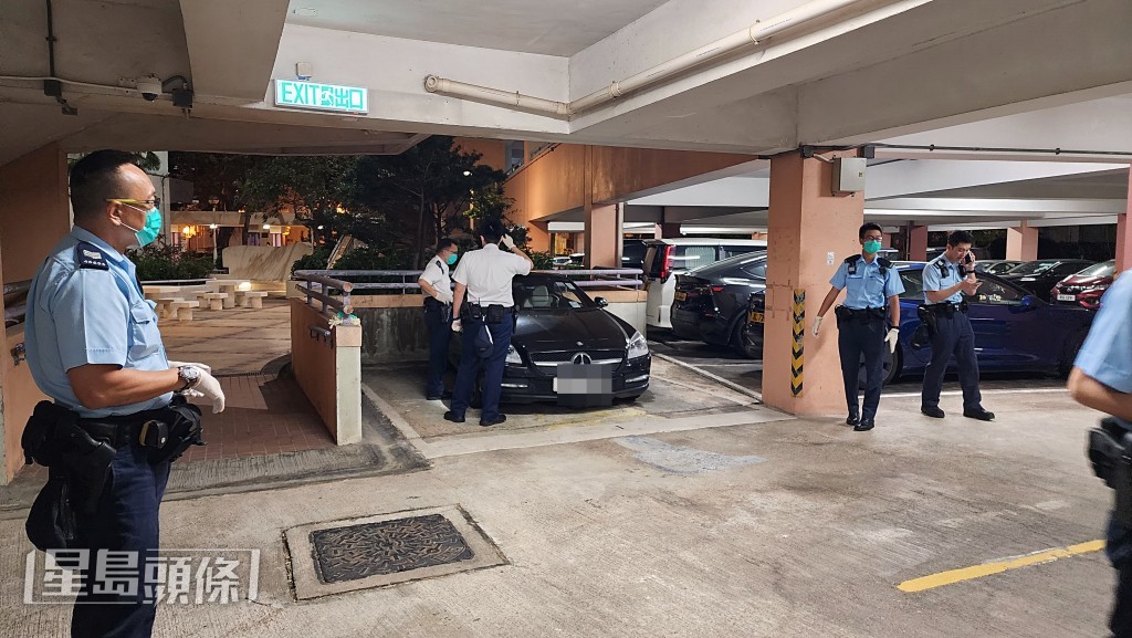 警方在場調查。黃文威攝