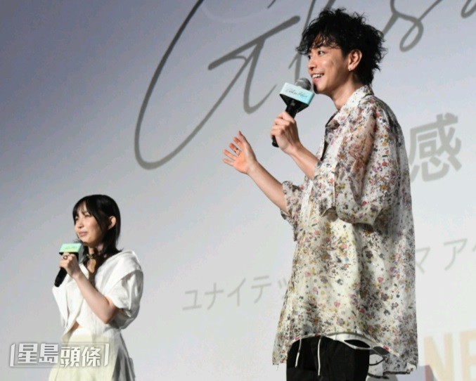 宮崎優大爆佐藤健偏偏要揀雨天拍咀戲，笑指他這個要求很過份。