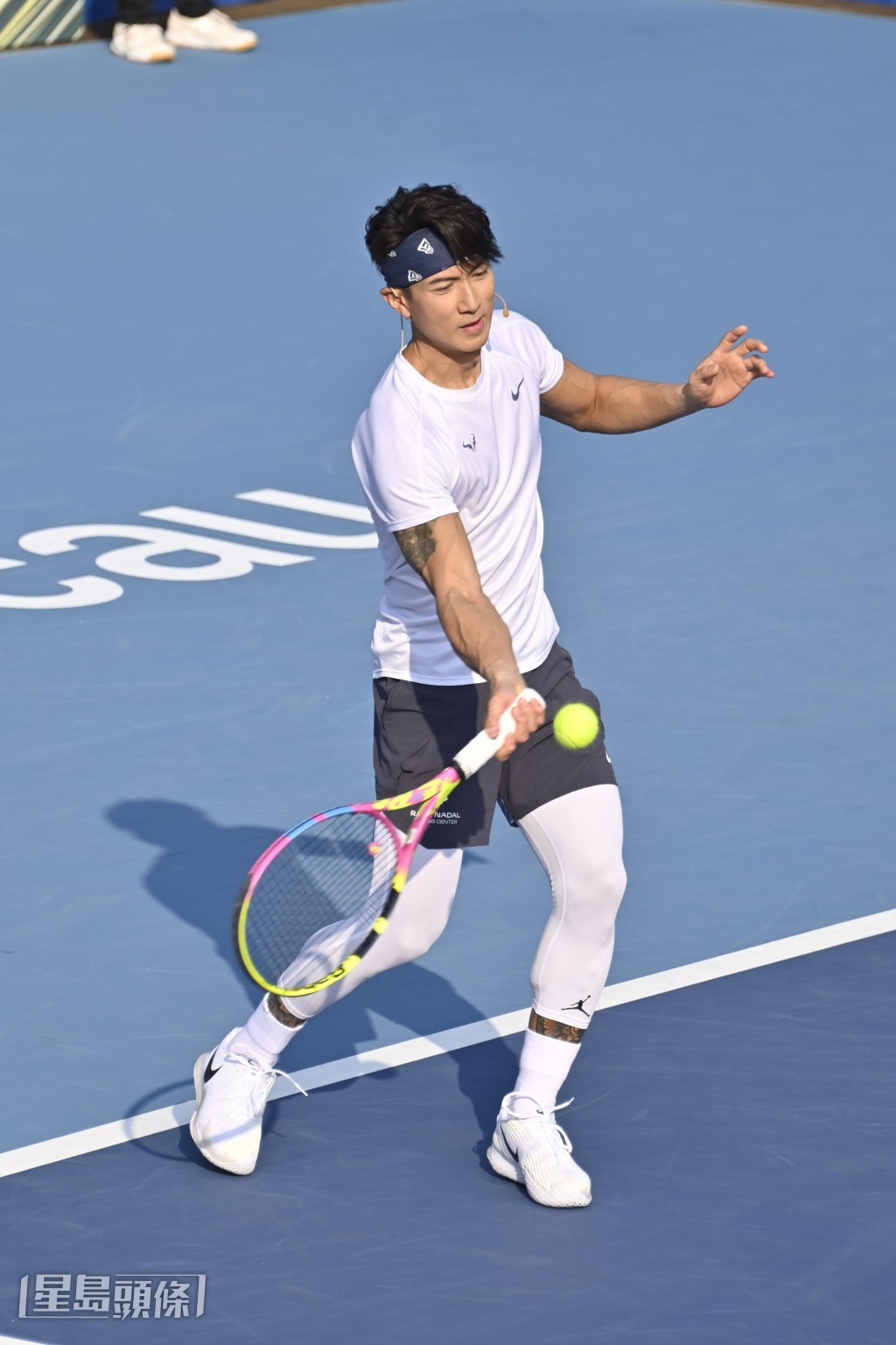 吳尊打網球有板有眼! 吳尊打網球有板有眼!