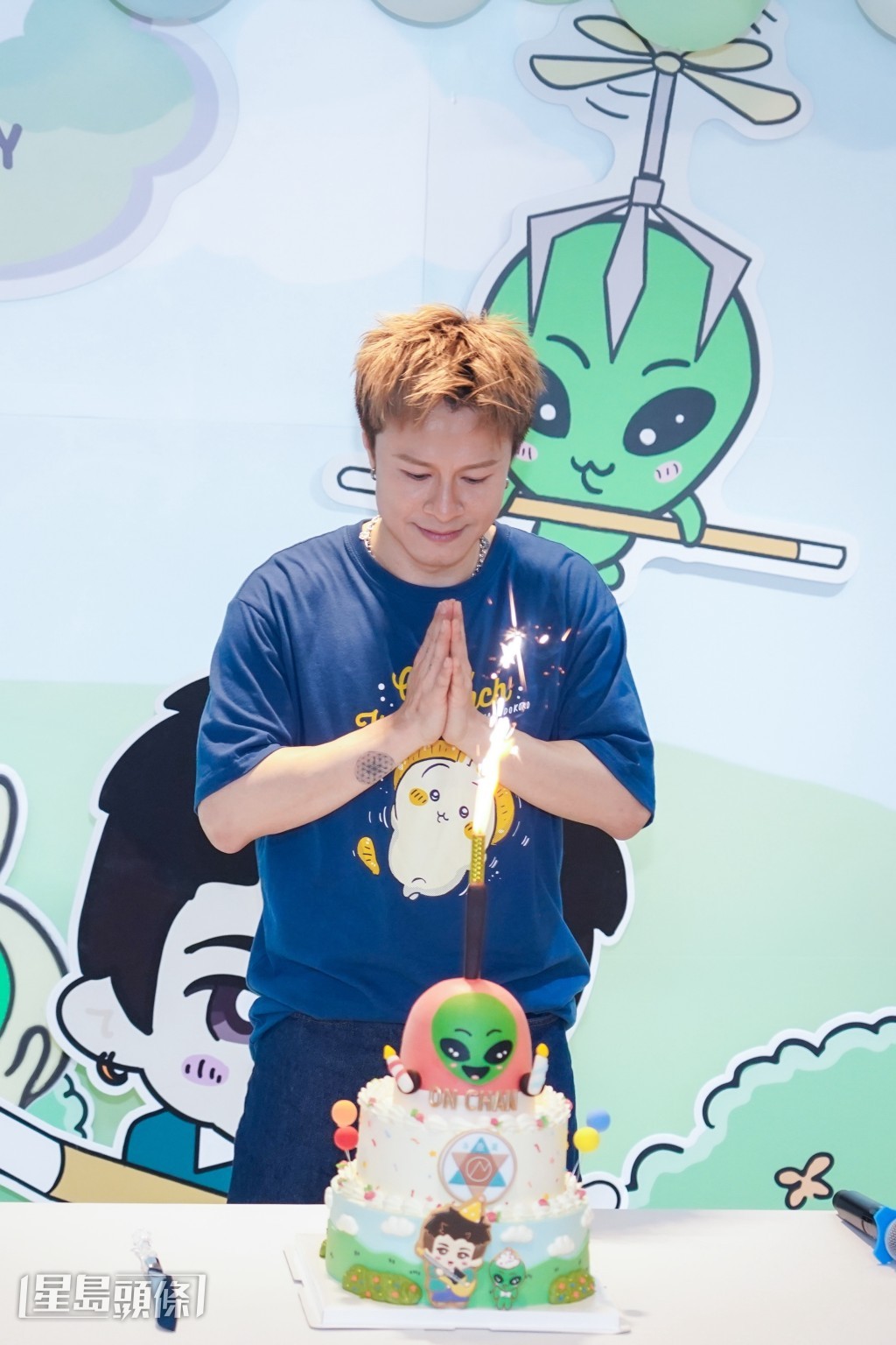 安仔亦都希望喺更大嘅場地開騷。 安仔亦都希望喺更大嘅場地開騷。