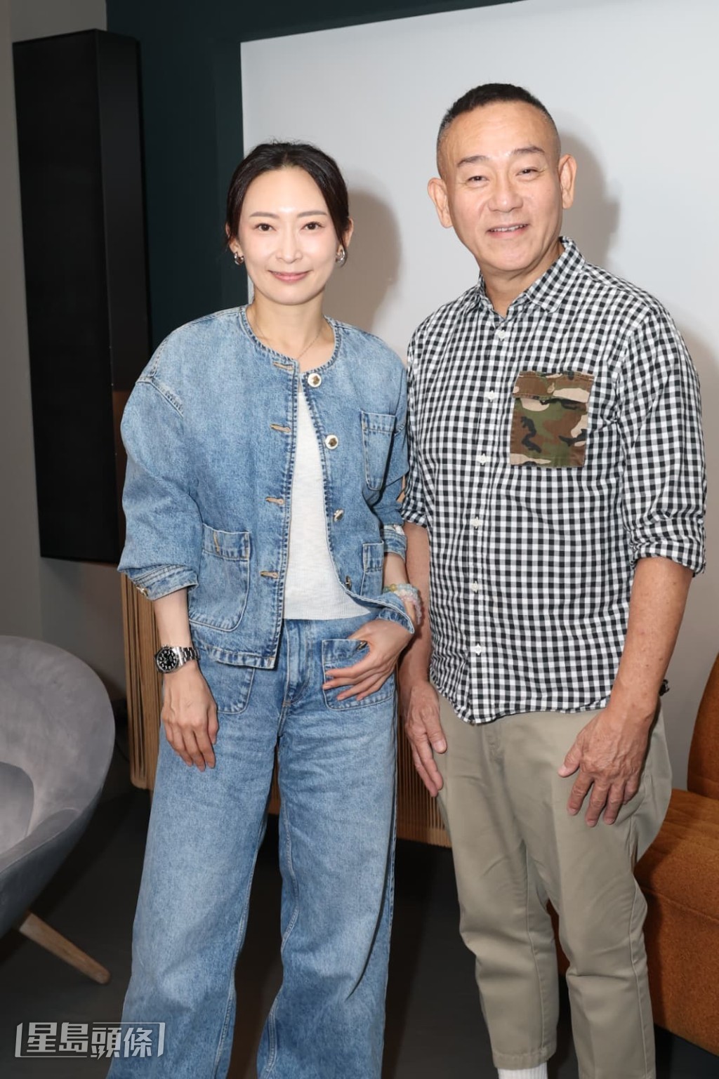 剛剛為7月23日46歲的周家怡補足生日，因此他表示自己要做運動才可。
