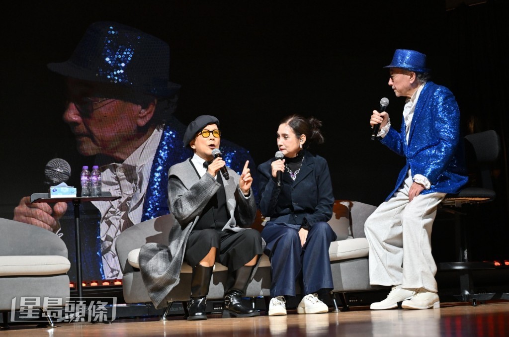 賈思樂、戚美珍、盧海鵬合體把「蝦仔爹哋」這個經典配搭重現大家眼前。