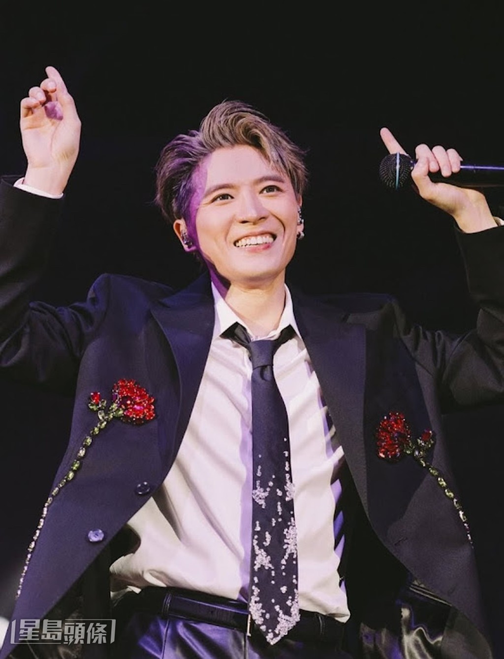 Frankie指能感動觀眾是最能給他滿足感的事。