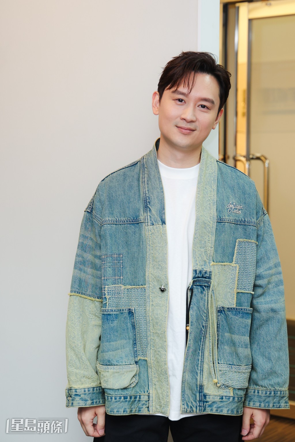 凌文龍戲中演大反派。 凌文龍戲中演大反派。