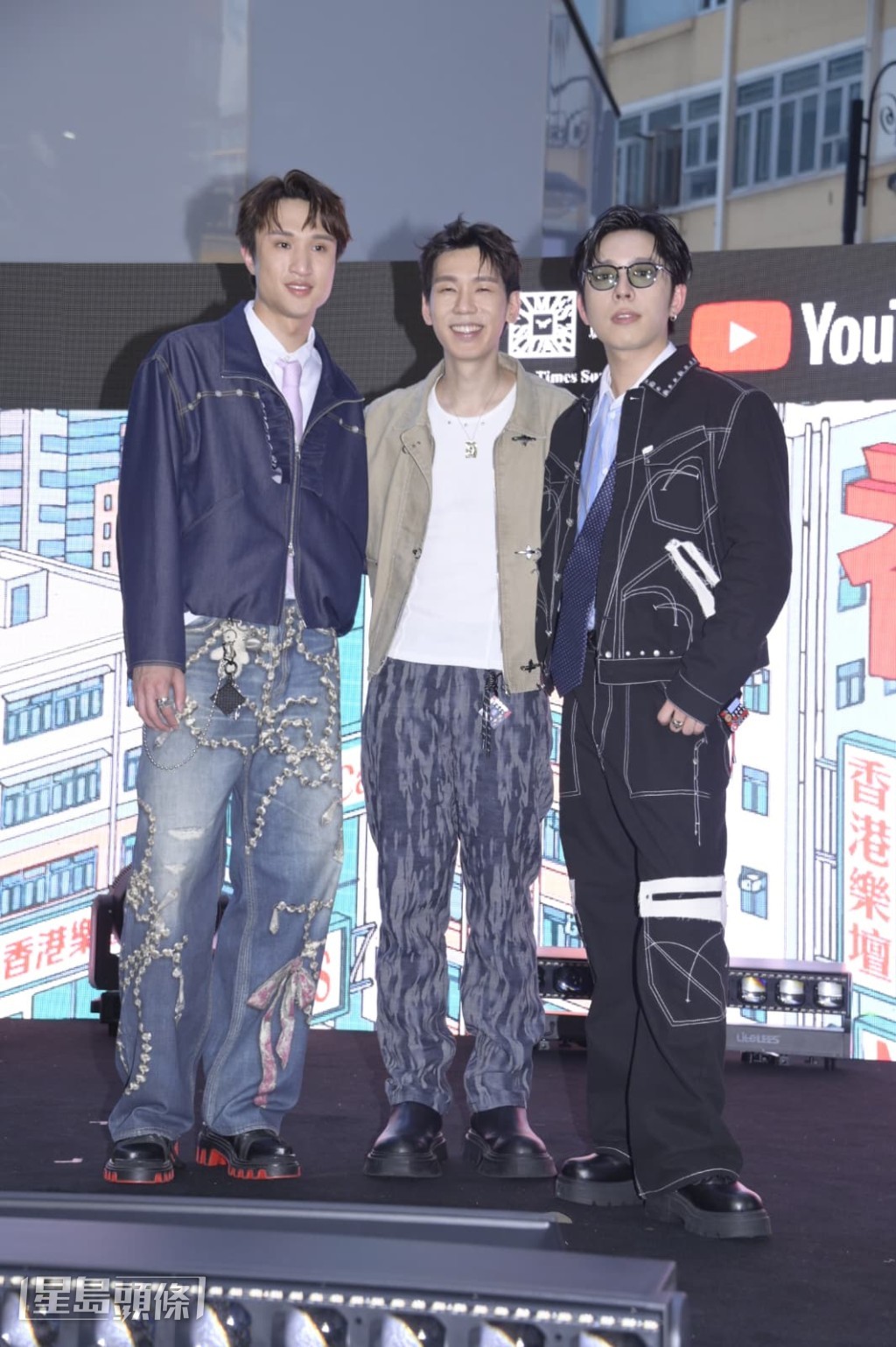 林奕匡受訪時,大讚初出道的好友演唱表現優秀自己要多學習。 林奕匡受訪時,大讚初出道的好友演唱表現優秀自己要多學習。