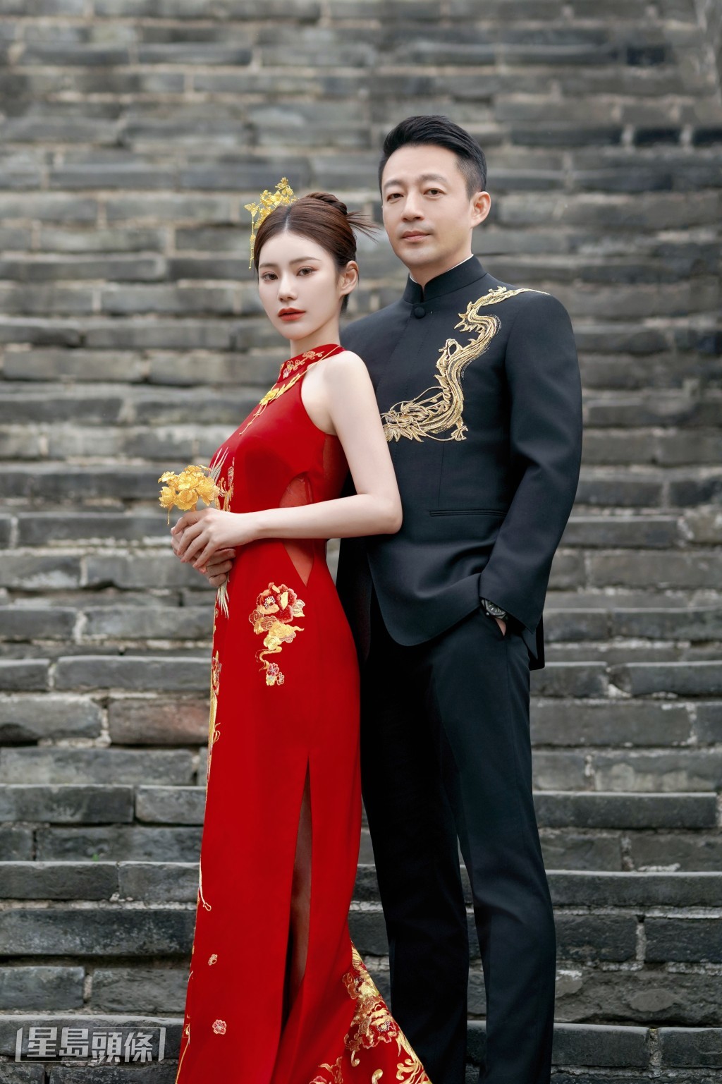汪小菲與現任妻子Mandy（馬筱梅）今年5月舉行婚禮。