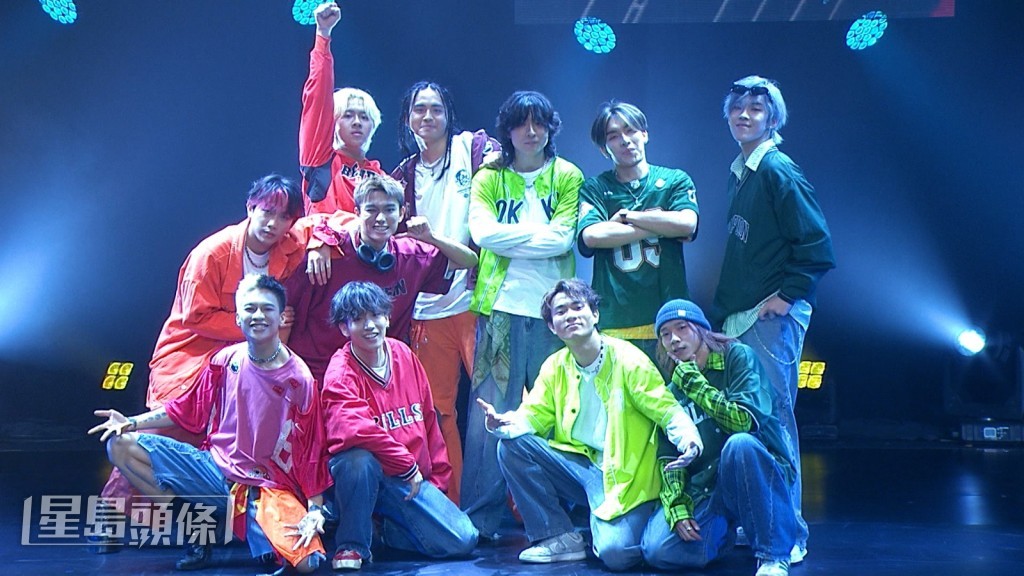 Dave（上排右二）來自B5組，他的笑容被吳林峰讚Charm。