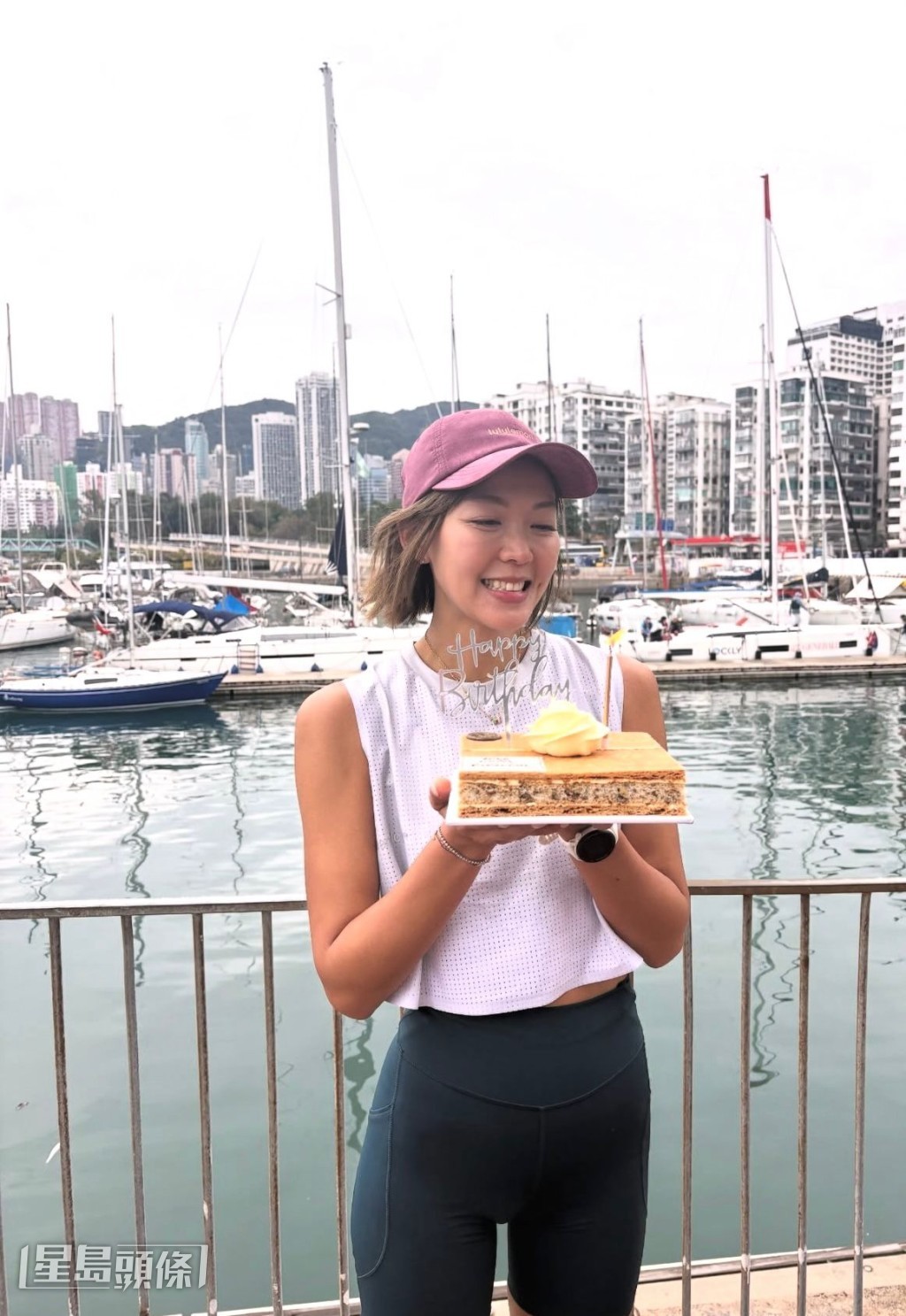 梁諾妍38歲生日跑38K洪永城甜蜜祝願同跑100K