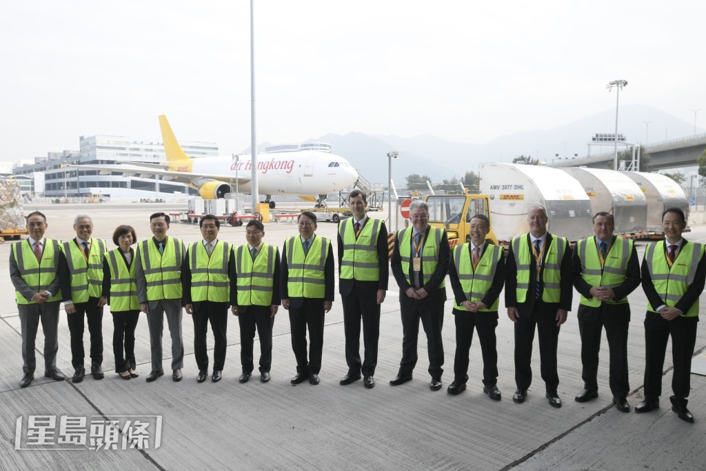 DHL位于香港国际机场的中亚区枢纽中心已完成扩建并正式启用。陈浩元摄