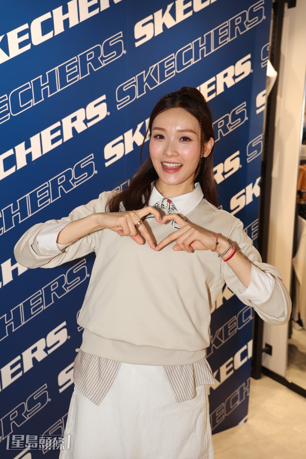 李佳芯派心。 李佳芯派心。
