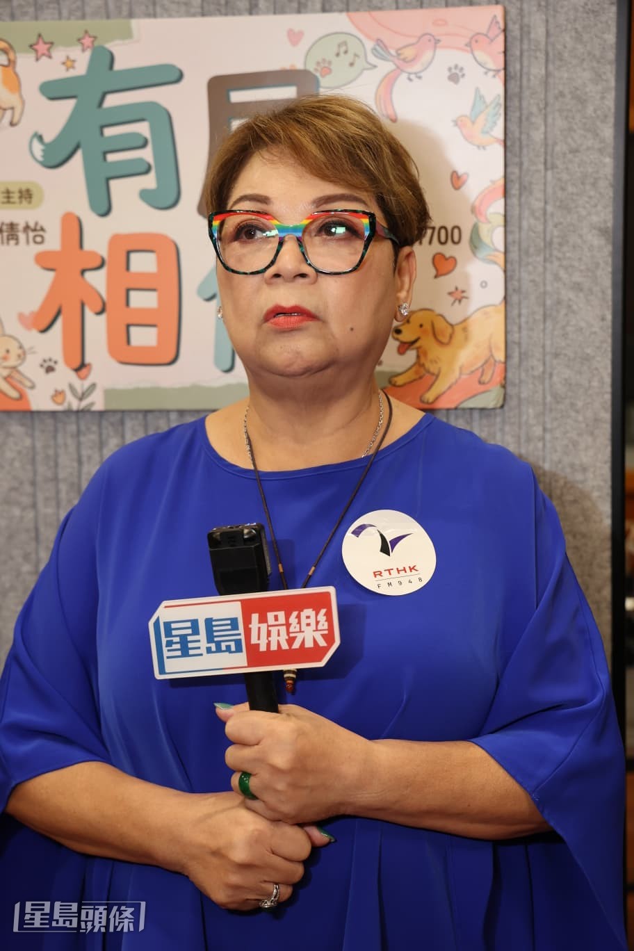 肥媽指自己唯一的偶像葛蘭最近也離世,更大讚對方是天后M。 肥媽指自己唯一的偶像葛蘭最近也離世,更大讚對方是天后M。
