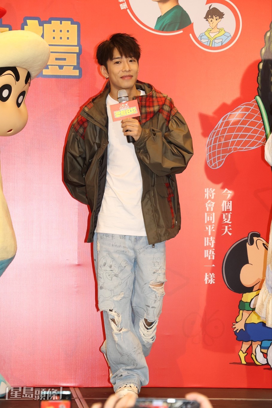 首次挑戰聲演的洪嘉豪,笑言跟比利相似,又自爆細個時會拎漫畫去厠所睇! 首次挑戰聲演的洪嘉豪,笑言跟比利相似,又自爆細個時會拎漫畫去厠所睇!