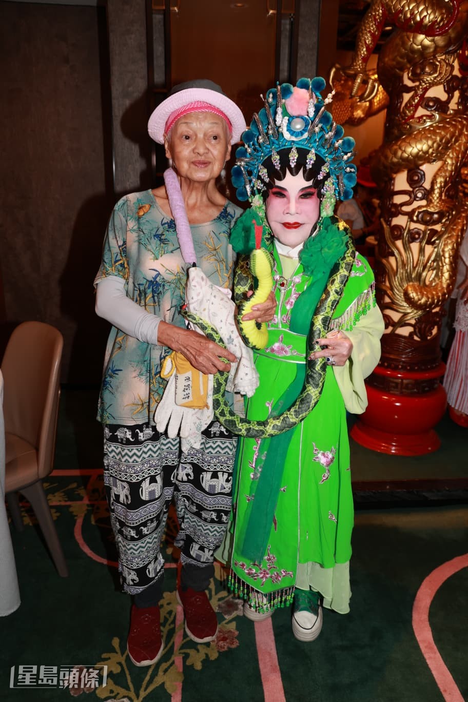 黃夏蕙與玲姐(周潤發家姐) 黃夏蕙與玲姐(周潤發家姐)