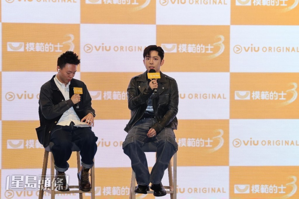 Edan有跟媽媽和妹妹一起看《模範的士3》,獲媽媽讚靚仔。 Edan有跟媽媽和妹妹一起看《模範的士3》,獲媽媽讚靚仔。