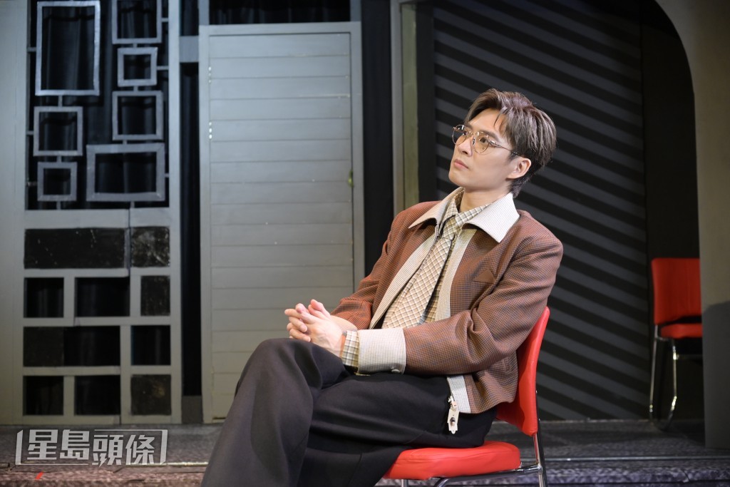 Frankie喜歡演舞台劇，能跟觀眾有共鳴。