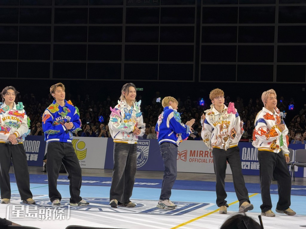 MIRROR逐一多謝粉絲不離不棄對他們的支持。