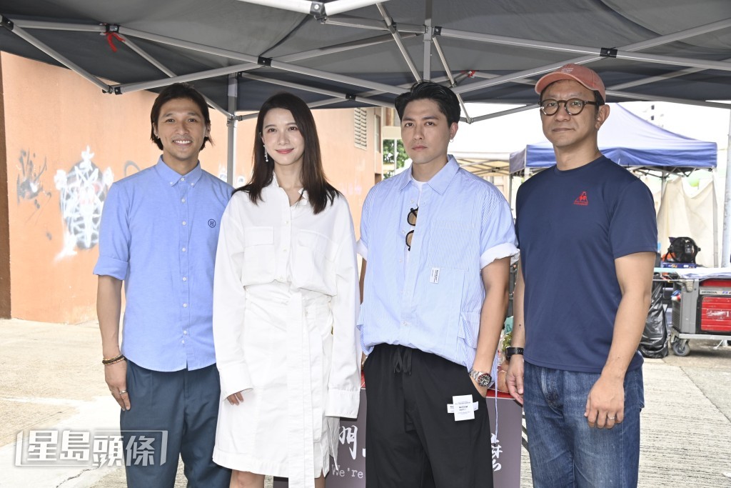 林宣妤首次拍香港電影。 林宣妤首次拍香港電影。