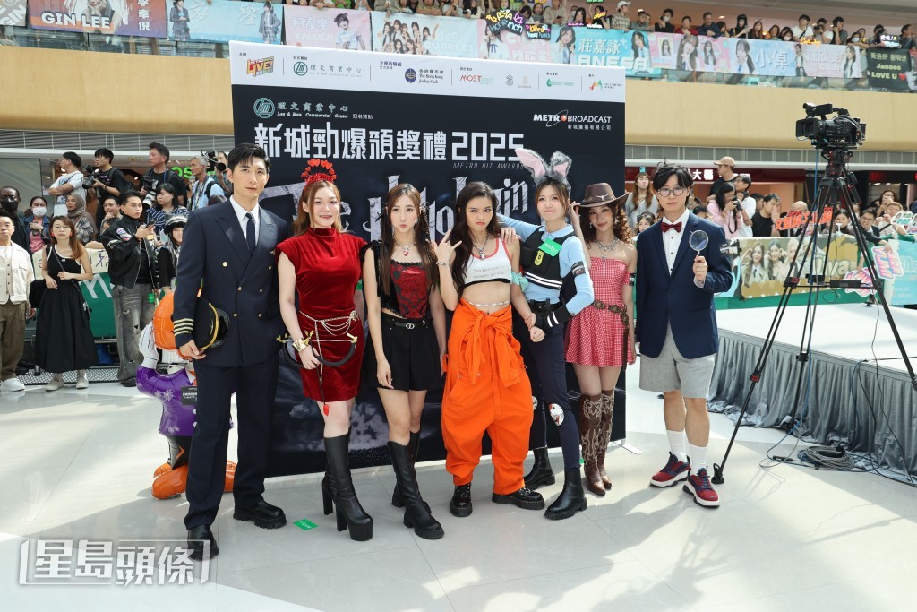 吳若希、鍾柔美、Aska等出席《「新城勁爆頒獎禮2025」The HelloWin Party》。