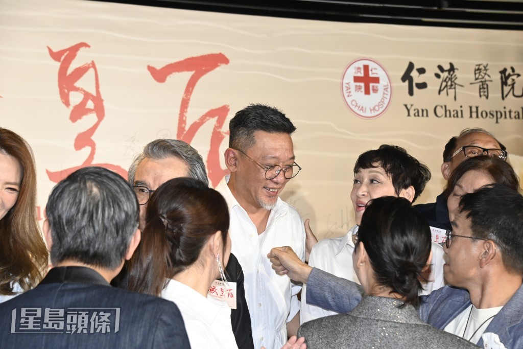 導演鄭保瑞出席劉偉強執導新片《水餃皇后》慈善首映禮。